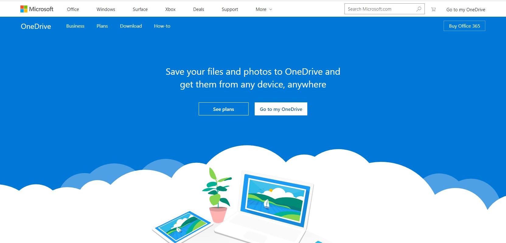 Microsoft OneDrive - Online Photo Storage Service